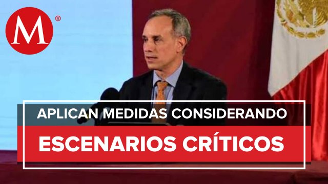 López-Gatell: En Valle de México, hospitalizados graves podrían llegar a 2,600
