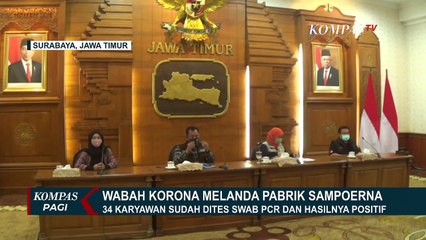 Masih Ada 45 Karyawan Pabrik Sampoerna Menunggu Hasil Test Swab PCR