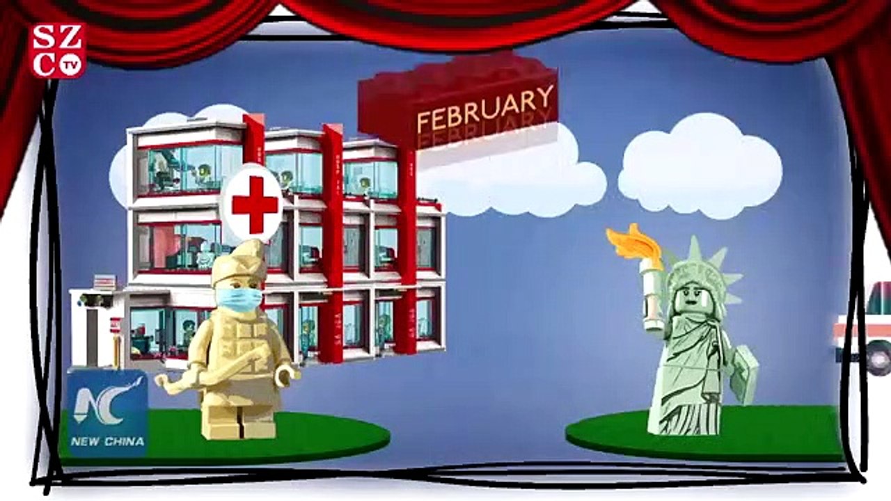 Çin'den ABD'ye animasyonla corona eleştirisi