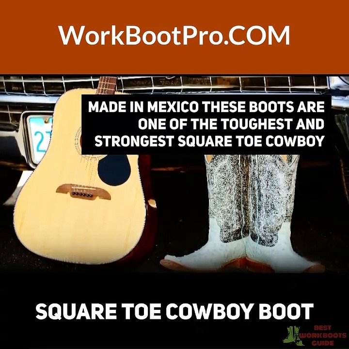 Cheapest Square Toe Cowboy Boots For Men Under $100