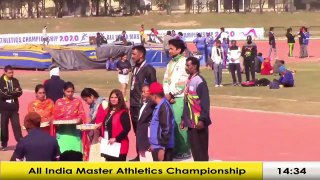 Masters Athletics Championship 400m race - I T C athlete Santokh Ram wins heat (1)