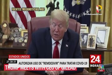 [VÍDEO] Estados Unidos: Autorizan uso de “Remdesivir” para tratar COVID-19