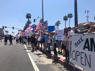 Huntington Beach Protests