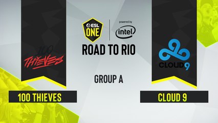 CSGO - Cloud9 vs. 100 Thieves [Vertigo] Map 2 - ESL One Road to Rio - Group A - NA