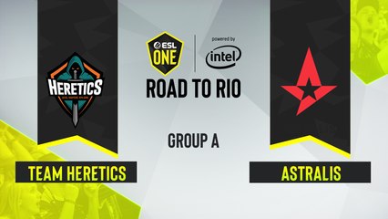 CSGO - Astralis vs. Team Heretics [Dust2] Map 1 - ESL One Road to Rio - Group A - EU