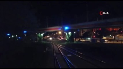 Samsun-Sivas Kalın demir yolu hattında test sürüşleri başladı
