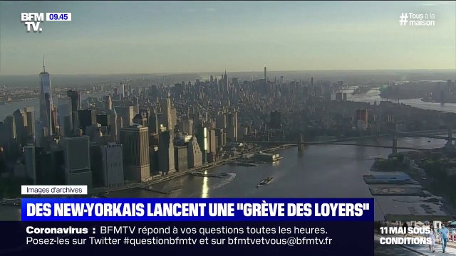 Des milliers de locataires à New York lancent une grève des loyers