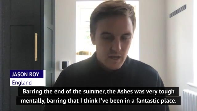 Jason Roy in 'best place mentally' in his career