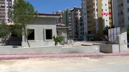 ADANA Çukurova'da semt pazarı ve kreş inşaatı hız kesmeden devam ediyor