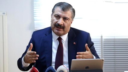 Bakan Fahrettin Koca, sağlık çalışanları adına bestelenen şarkıyı Twitter'dan paylaştı