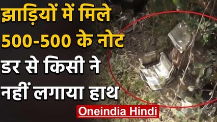 Coronavirus in Haryana: झाड़ियों में मिले 500-500 के नोट, किसी ने नहीं लगाया हाथ | वनइंडिया हिंदी