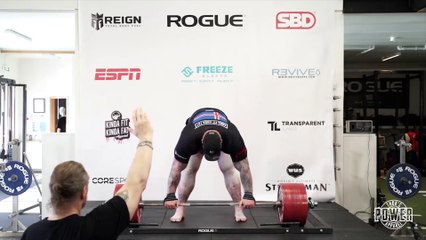 "Game of Thrones"un Dağ'ı Hafþór Julius Björnsson, 501 kilogram kaldırıp rekor kırdı