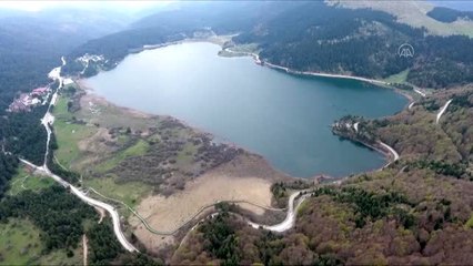 Tabiat tutkunlarının gözdesi Abant en sakin günlerini yaşıyor - BOLU
