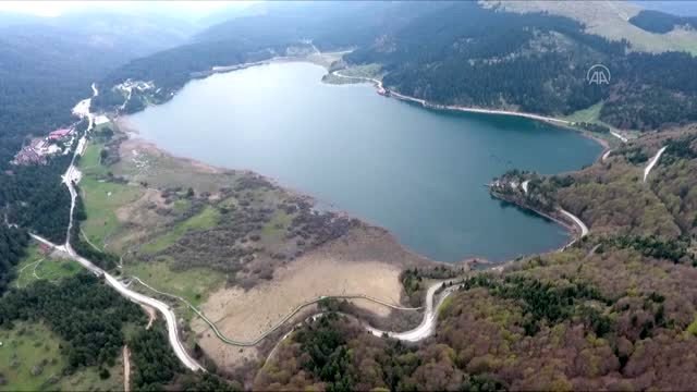 Tabiat tutkunlarının gözdesi Abant en sakin günlerini yaşıyor - BOLU