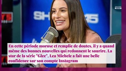 Lea Michele enceinte de son premier enfant, elle dévoile son baby bump (Photo)