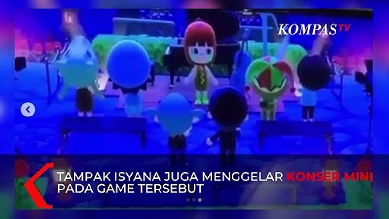 Isyana Sarasvati Rayakan Ulang Tahun dengan Konser Mini Virtual di Game