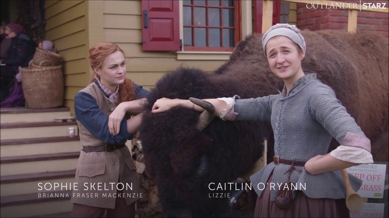 Outlander S5 - BTS The Buffalo Attack [Sub Ita]