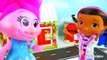 Learn Colors Video Baby Poppy Eats Mr Doh Trolls Cupcakes, Skye & Chase Paw Patrol Rainbow Gumballs