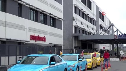 Sağlık çalışanlarına ücretsiz taksi hizmet kısıtlamanın 3'üncü gününde de devam etti