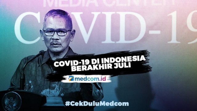 Yurianto: Pandemi COVID-19 di Indonesia Berakhir Juli, Ini Adalah Tantangan