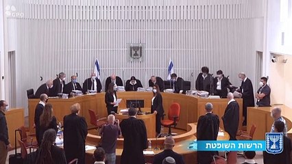 المحكمة العليا الإسرائيلية تنظر في الاتفاق بين نتانياهو وغانتس