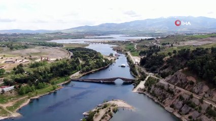 Kahramanmaraş’ın sembolü Taş Köprü'de korona virüs sessizliği
