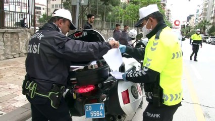Sokağa çıkma kısıtlamasını ihlal etti, polisten kaçtı