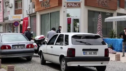 Sokağa çıkma kısıtlamasına uymayan iki kişi kovalamacayla yakalandı