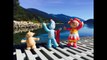 IGGLE PIGGLE, MAKKA PAKKA and UPSY DAISY Toys Jump Into Lake-