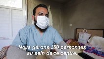 Syrie: dans ce centre de mise en quarantaine, l'isolement touche aussi les médecins