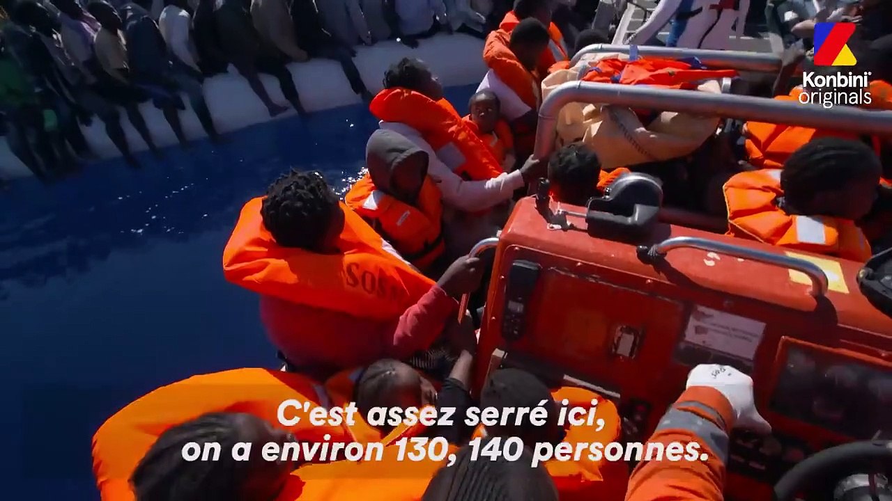 Au large de la Libye, les migrants risquent leur vie en mer