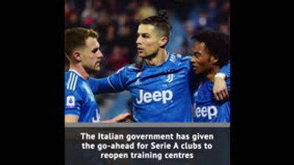 Serie A players to train individually