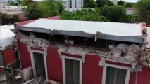 Buildings damaged when 5.5-magnitute earthquake hits Puerto Rico