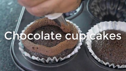 How to make Chocolate Cupcakes Maha's kitchen
