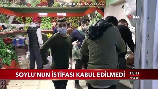 Bakan Soylu'nun İstifası Kabul Edilmedi