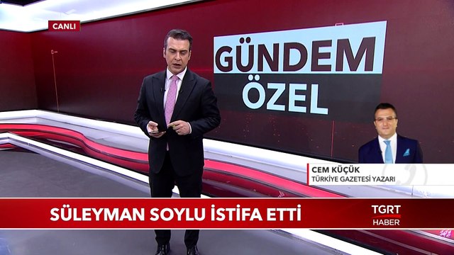 İçişleri Bakanı Süleyman Soylu İstifa Etti
