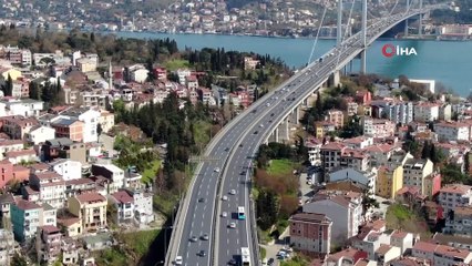 15 Temmuz Şehitler Köprüsündeki Trafik Yoğunluğu Yüzde 11’e Düştü