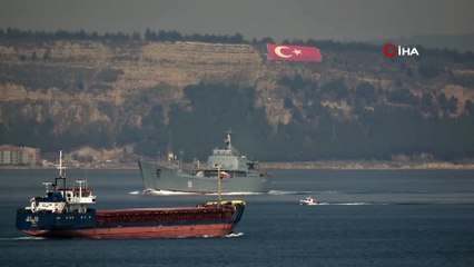 Rus Savaş Gemisi Çanakkale Boğazı’nda!