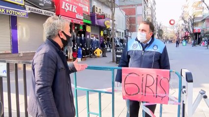 Bağcılar’ın En İşlek Cadde Ve Meydanları Korona Virüs Önlemleri Kapsamında Yayalara Kapatıldı