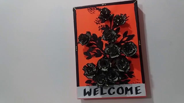 DIY craft egg tray craft _ Easy home decor _ Waste material diy craft _