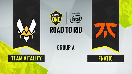 CSGO - Fnatic vs. Team Vitality [Inferno] Map 2 - ESL One Road to Rio - Group A - EU