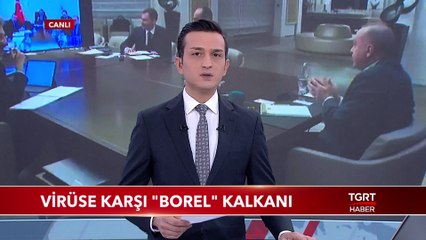 Koronavirüse Karşı Yerli ve Milli Dezenfektan "Borel" Kalkanı
