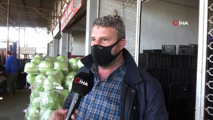 Bafra’da Halden Sebze Sevkiyatı Devam Ediyor