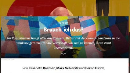 Ayn Rand Versus Newspaper ZEIT