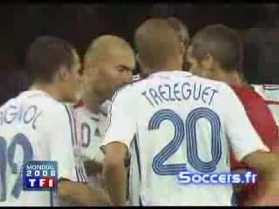 Zidane vs materazzi