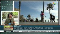 España: el lunes reabren algunos negocios
