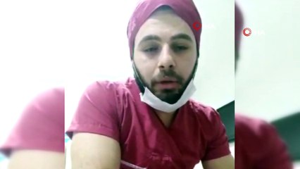 Sağlık Çalışanı Kaldığı Otelden 10 Gündür Göremediği Ailesine Seslendi