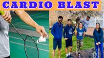 VLOG | BADMINTON Mixed Doubles | Best Cardio Fat Burner @Home #StayHome #WithMe Lose Weight Fast | Lose Weight Fast | Fat To Fitness | Coronavirus Quarantine Home Workout | #GoCoronaGo Stay Strong , Stay Home & Beat the Coronavirus