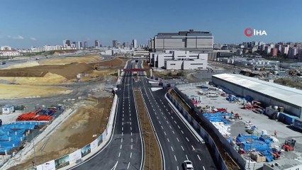 Başakşehir Şehir Hastanesi’nin Açılışa 3 Gün Kala Yolları Ortaya Çıktı