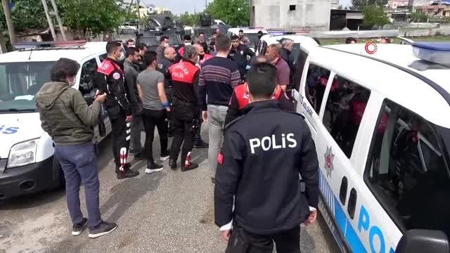 Sokağa çıkma kısıtlamasında kavga ettiler ceza yediler